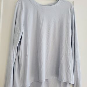 Mondetta Soft Blue Long Sleeve Top